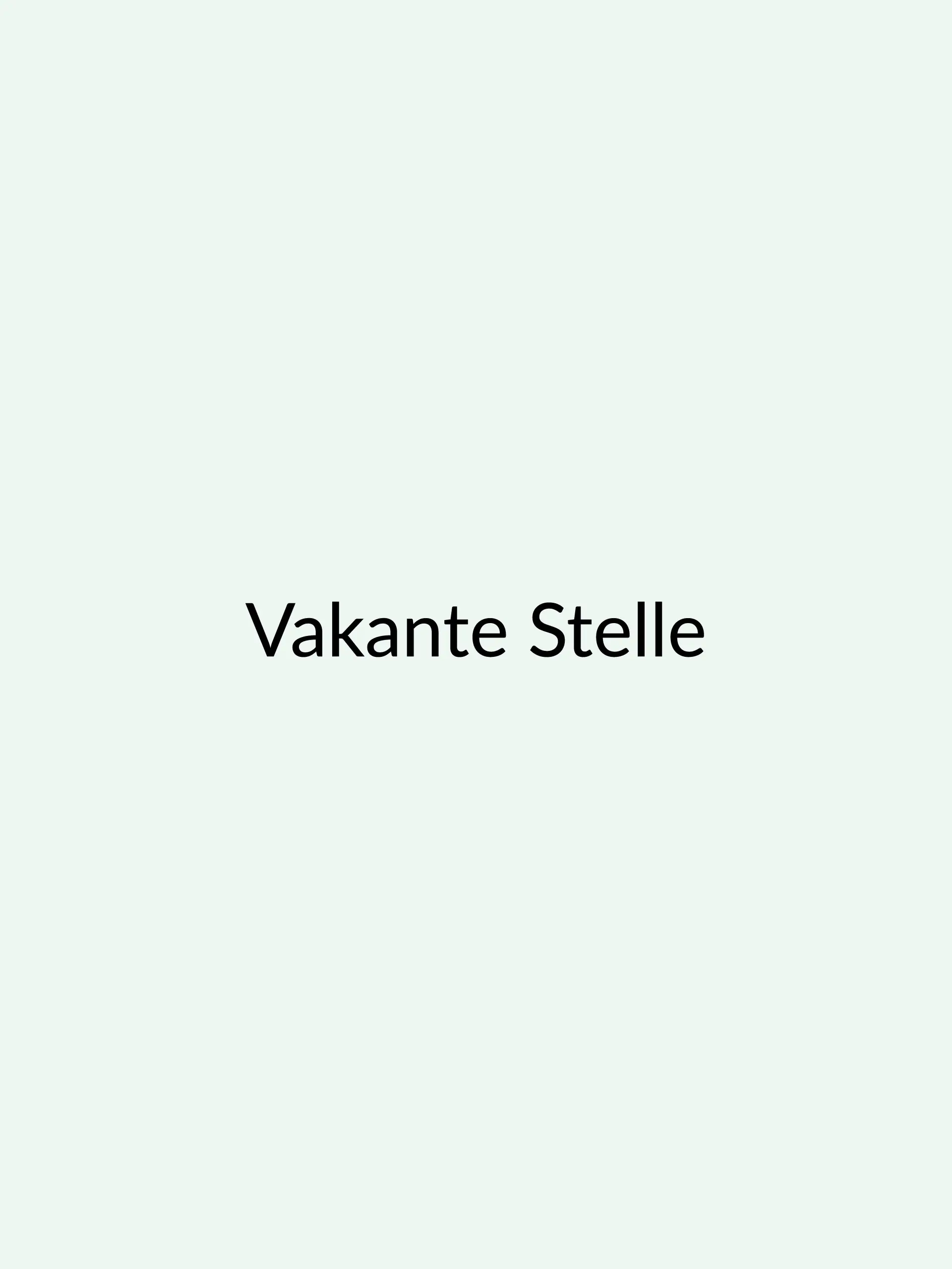 Text Vakante Stelle auf hellem Hintergrund - symbolisiert verfügbare Jobmöglichkeiten.